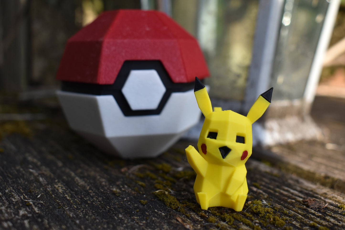 Low-Poly  Sammelball + Polymon
