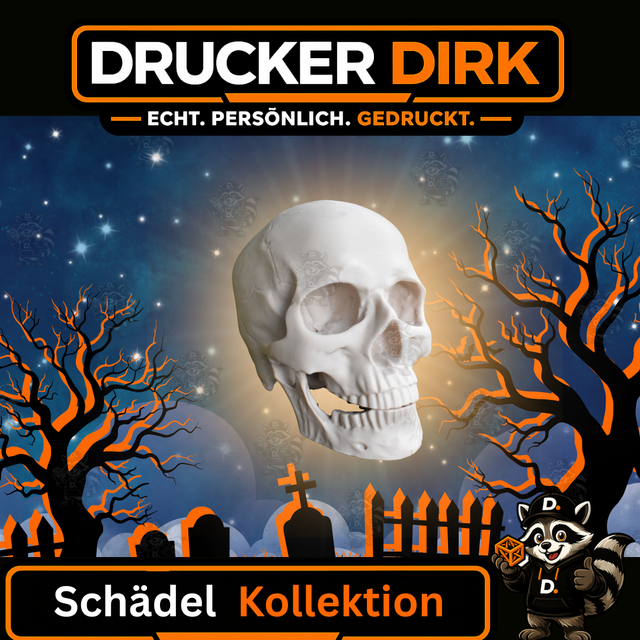Detaillierte Schädelmodelle