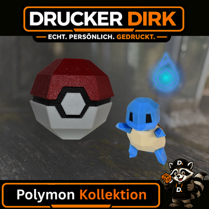 Low-Poly  Sammelball + Polymon
