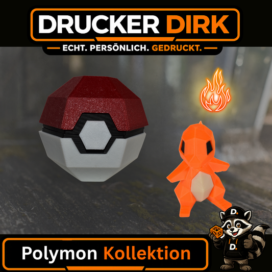 Low-Poly  Sammelball + Polymon