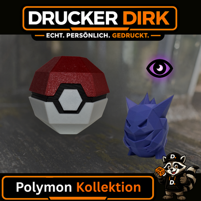 Low-Poly  Sammelball + Polymon