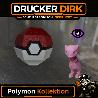 Low-Poly  Sammelball + Polymon